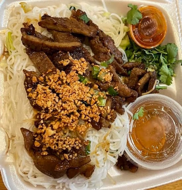 V2. Grilled Pork & Egg Roll.